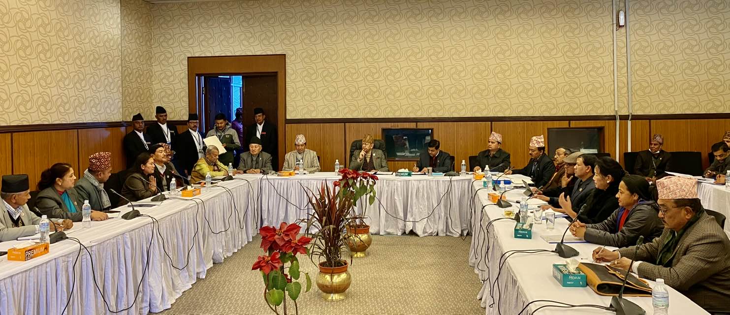 संसदको पहिलो बैठकमा शीर्ष नेताहरूले सम्बोधन गर्ने